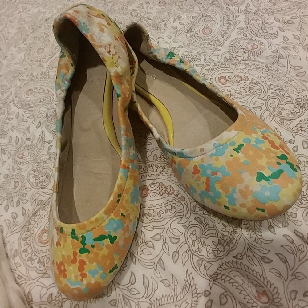 Boden Floral Flats